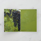 Vignoble Faire-part de mariage à thème (Intérieur)