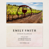 Vignoble | Logo Verre Vin (Devant & derrière)