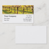 Vignoble Restaurant Vignoble Carte de visite (Devant / Derrière)