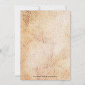 Vignoble thème Vignoble Douche nuptiale Invitation (Dos)