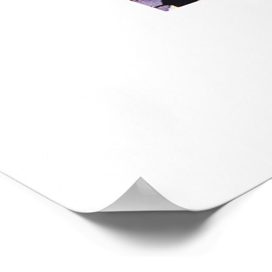 Vignoble toscan - affiche (Coin)