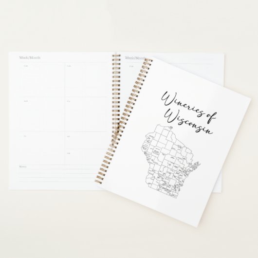 Vignobles du Wisconsin (Devant avec enveloppe)