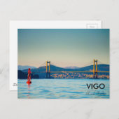 Vigo, Rande Bridge Briefkaart (Voorkant / Achterkant)