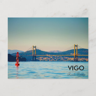 Vigo, Rande Bridge Briefkaart