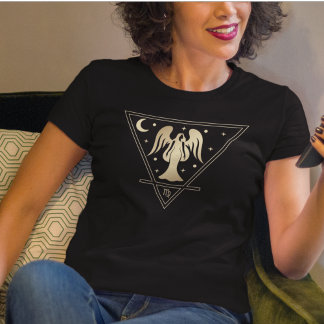 Vigo Zodiac Sign Earth Element in Gold T-shirt