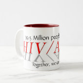 VIH/sida | Collecte de fonds Mug (Devant gauche)