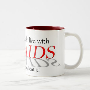 VIH/sida Collecte de fonds Mug