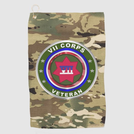 VII CORPS GOLFHANDDOEK (Voorkant)