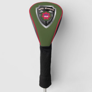 VII Corps Schild Golfheadcover