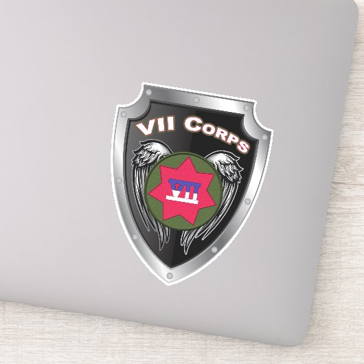 VII KORPS Veteraan Sticker (Detail)