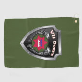 VII Veteraan gepantserde korps Golfhanddoek (Horizontaal)