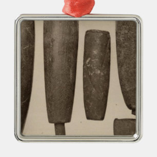 VIII Steenbuizen, So Calif Metalen Ornament