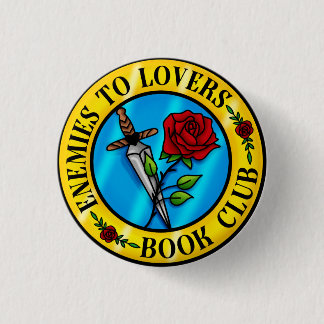 Vijanden aan geliefden boeken Club Badge Ronde Button 3,2 Cm