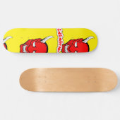 vijandige duivel skateboard (Horizontaal)