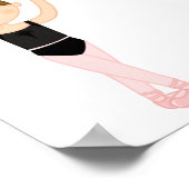 Vijf balletposities poster (Hoek)