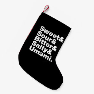 Vijf basistastjes kleine kerstsok