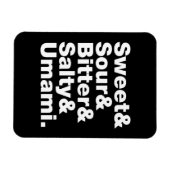 Vijf basistastjes magneet (Horizontaal)