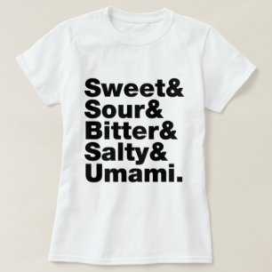 Vijf basistastjes t-shirt