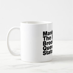 Vijf Boroughs ~ New York City Koffiemok