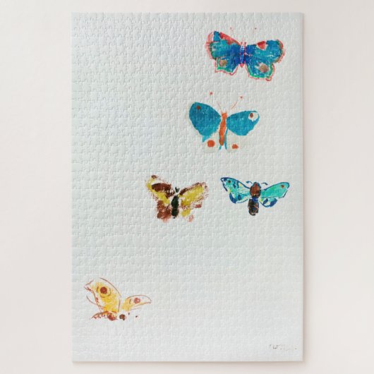 Vijf Butterflies, Redon Legpuzzel (Verticaal)