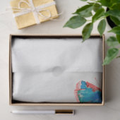 Vijf Butterflies, Redon Tissuepapier (Geschenk)