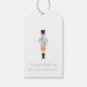 Vijf Drummers Drumming Gift Labels -  Cadeaulabel (Voorkant)