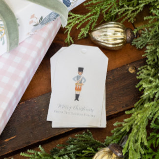 Vijf Drummers Drumming Gift Labels - Cadeaulabel