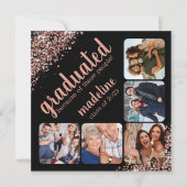 Vijf Foto Glitters Vanwege Afstudeeraankondiging (Voorkant)