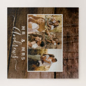 Vijf foto's van het roomkoppel puzzel (Horizontaal)