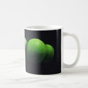 Vijf groene appels koffiemok