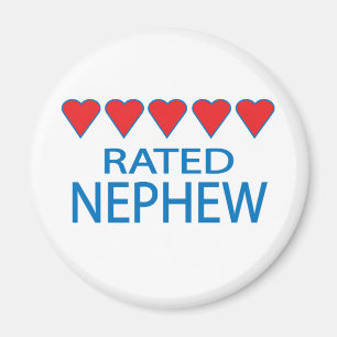 Vijf hart Nephew Magneet