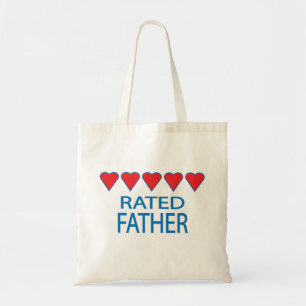 Vijf hartvader tote bag
