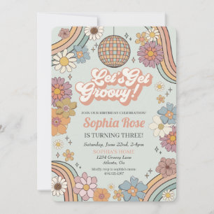 Vijf is een Vibe Groovy 5th birthday 70s retro