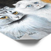 Vijf katten, Louis Wain Poster (Hoek)