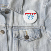 Vijf Kind van het Hart Ronde Button 5,7 Cm (In situ)