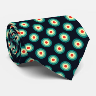 Vijf kleurencombinatie - blauw Aqua Green Yellow R Stropdas