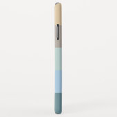 Vijf kleurencombinaties - Blauw bruin en beige tur Case-Mate iPhone Case (Achterkant/rechts)
