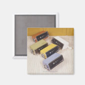 Vijf klokken magneet (Voorkant / Achterkant)