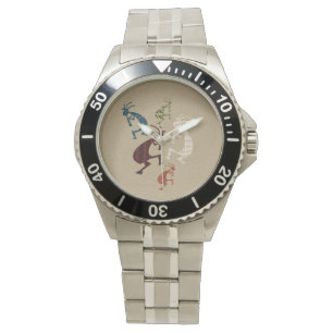 Vijf Kokopelli Horloge