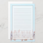 Vijf konijnen briefpapier (Voorkant / Achterkant)