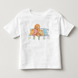 Vijf luide en kleurrijke Beren op stoelen Kinder Shirts