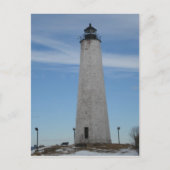 Vijf Mile Point Lighhouse New Haven CT Harbour Briefkaart (Voorkant)