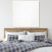 vijf minuten parelkorrels canvas afdruk (Insitu (Slaapkamer))