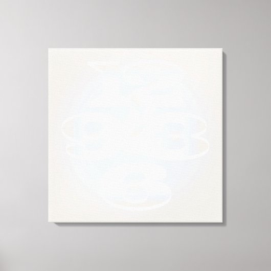 vijf minuten parelkorrels canvas afdruk (Voorkant)