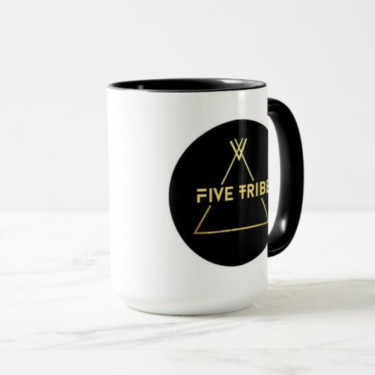 Vijf mok Tribe (Voorkant rechts)