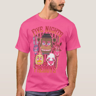 Vijf nachts bij Freddys pizzeria MultiCharacter T-shirt