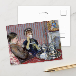 Vijf O'Clock Tea Mary Cassatt Briefkaart