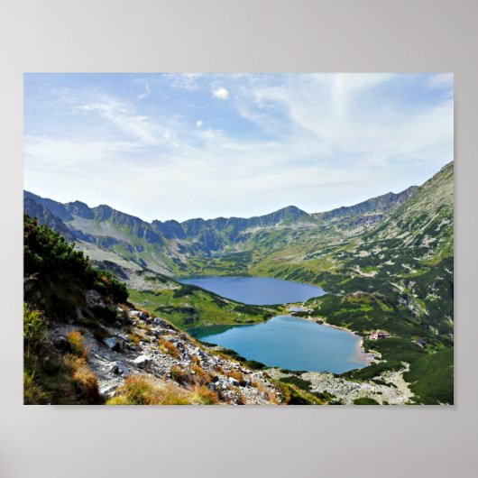 Vijf Poolse vijvers vallei, Tatras Poster (Voorkant)
