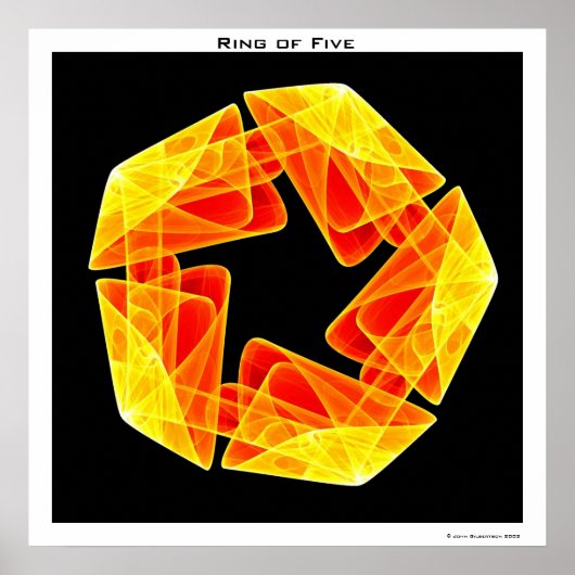 Vijf ring poster (Voorkant)
