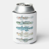 Vijf robijnvissen blikjeskoeler (Blikje Achterkant)